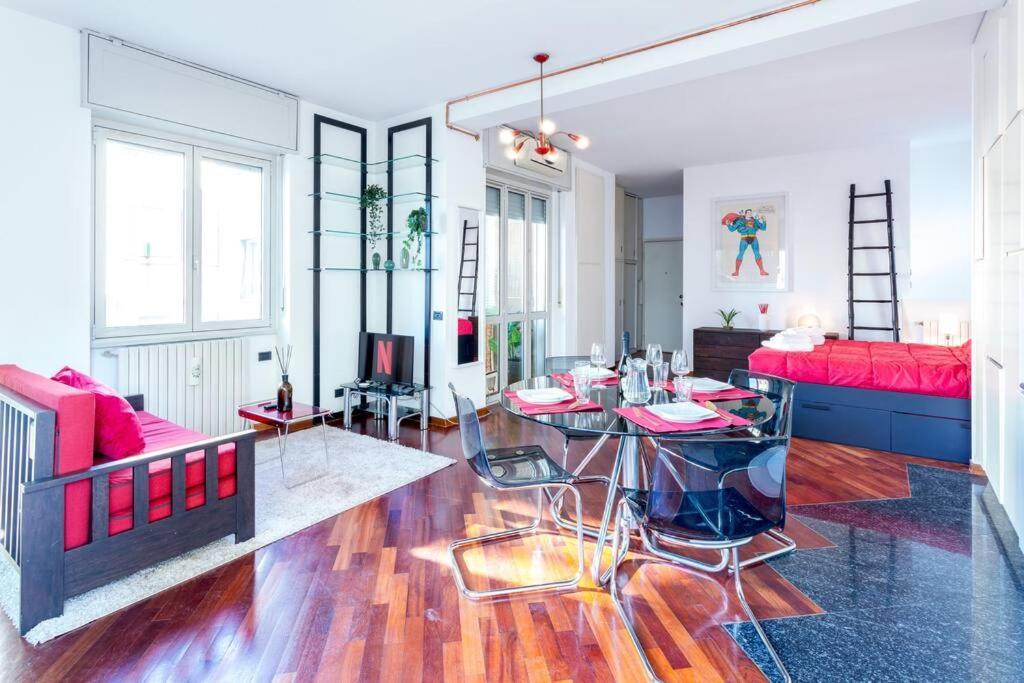 Duomo 10 Min Luxury • Terrazzo • Wi-Fi • Netflix Apartment มิลาน ภายนอก รูปภาพ